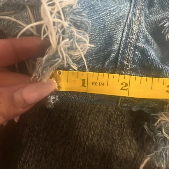 Vintage orange tag Levi Denim Shorts